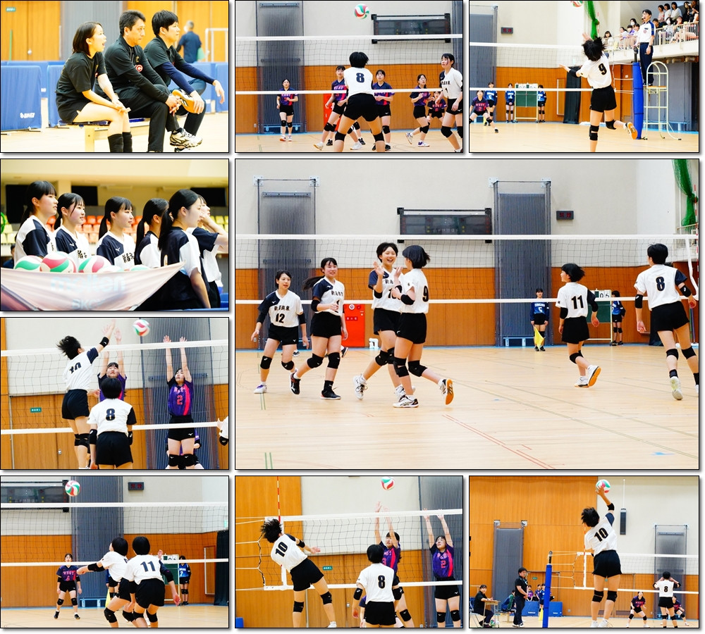 0605 市総体バレー女子1
