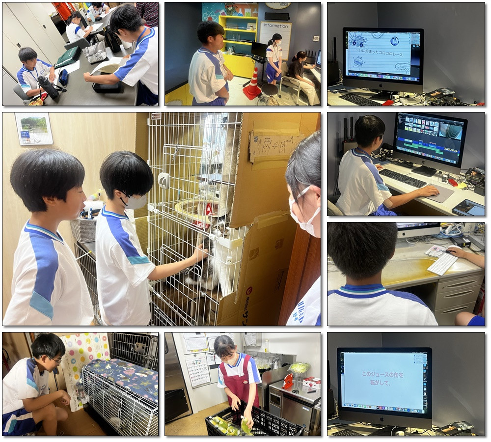 0704職場体験学習組み写真１