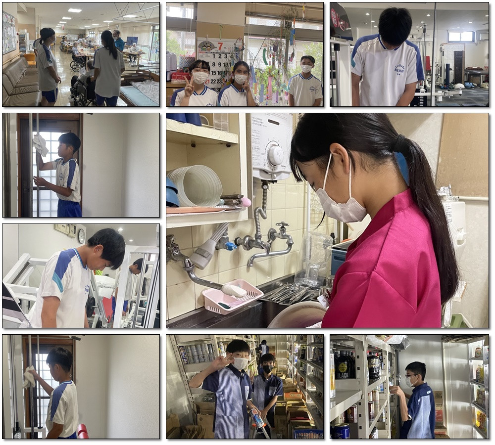 0703職場体験学習組み写真１