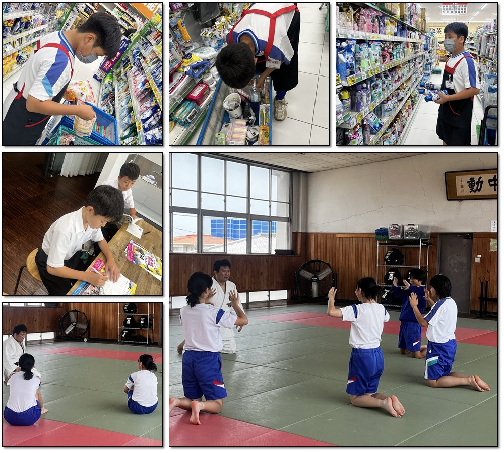 0630職場体験学習組み写真１