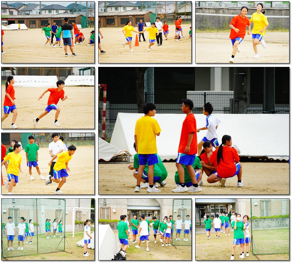 0904　１年生学年練習②