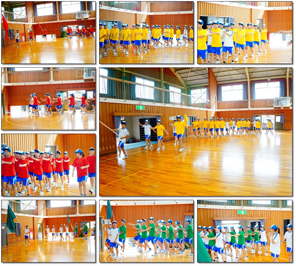 0905　３年学年練習①