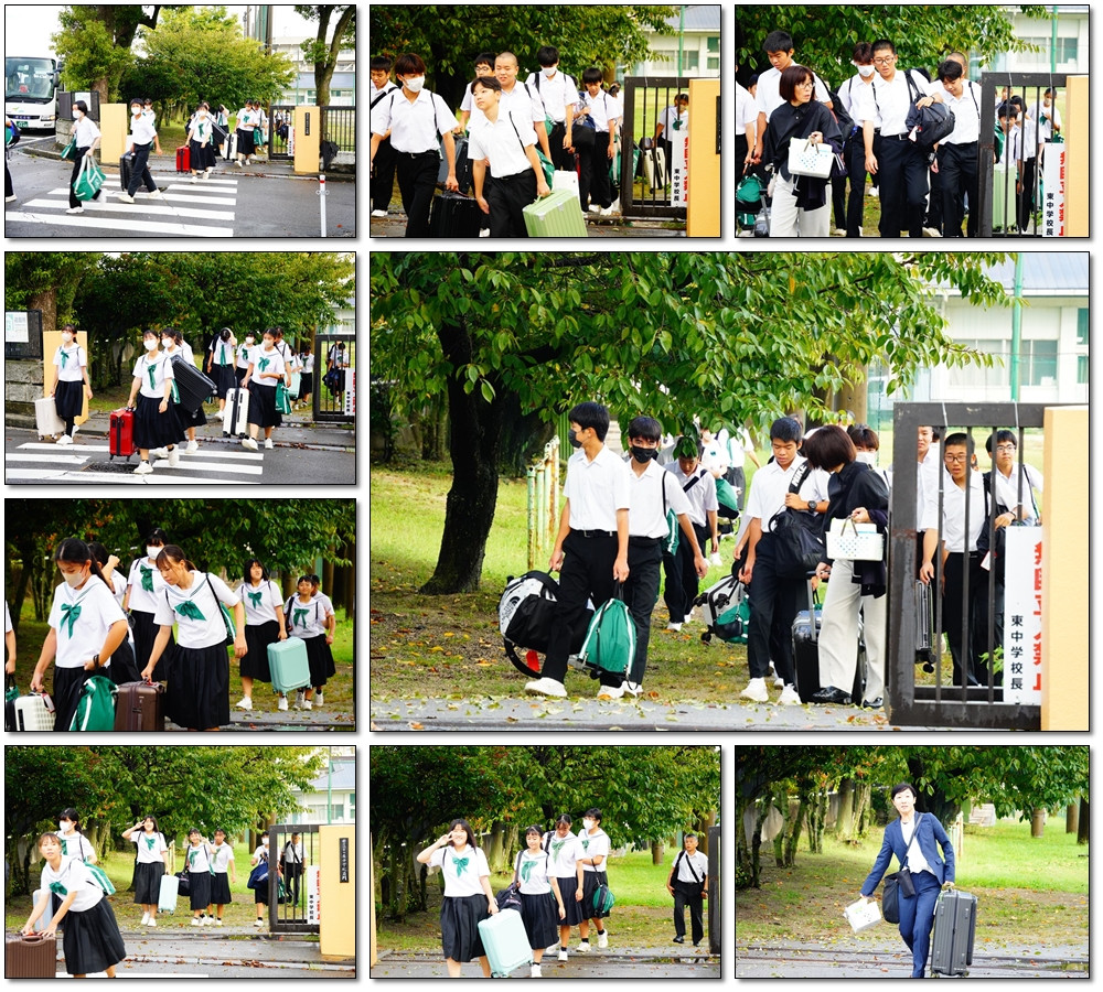 1005　修学旅行出発②