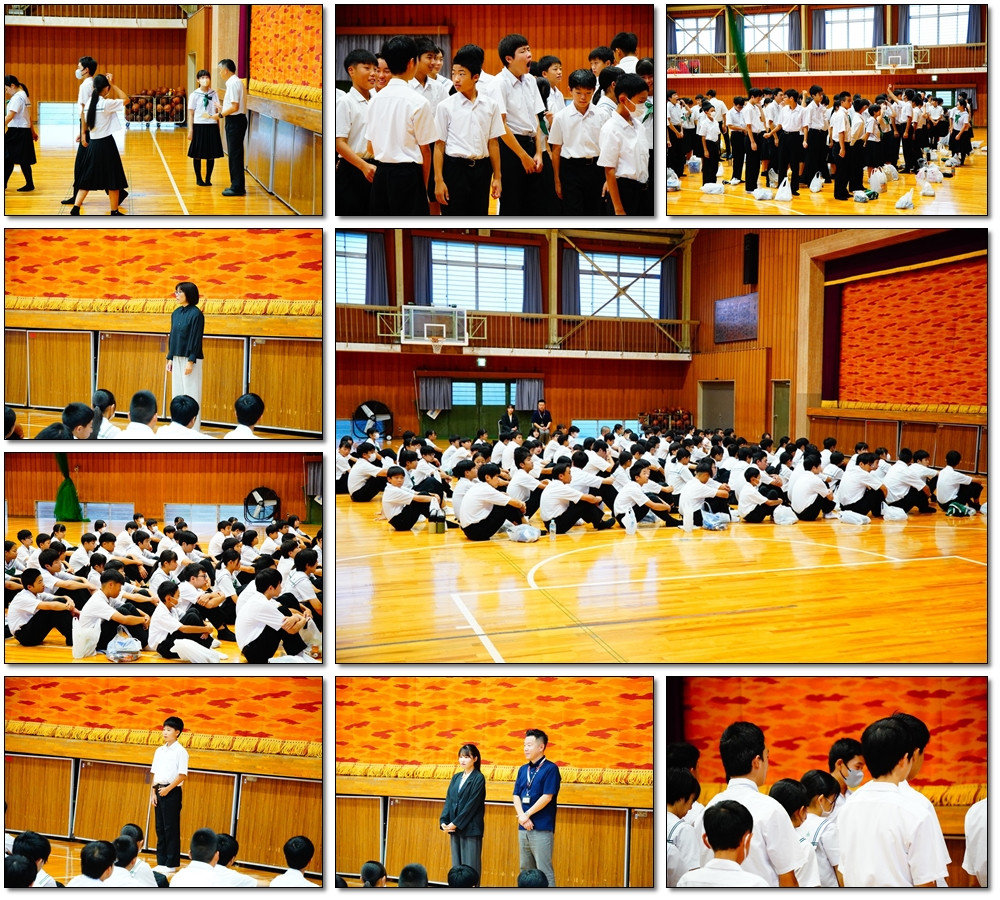 1005　修学旅行出発①