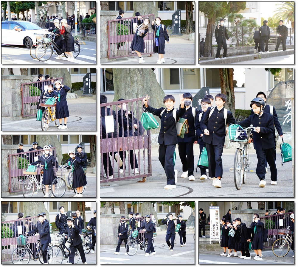 0114　下校風景②