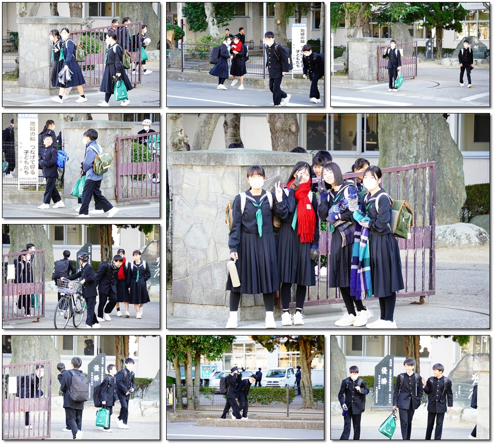 0114　下校風景①