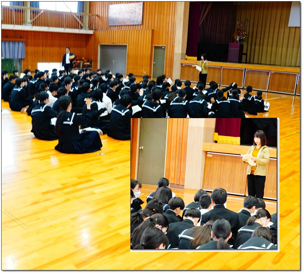 0413　１年学年集会