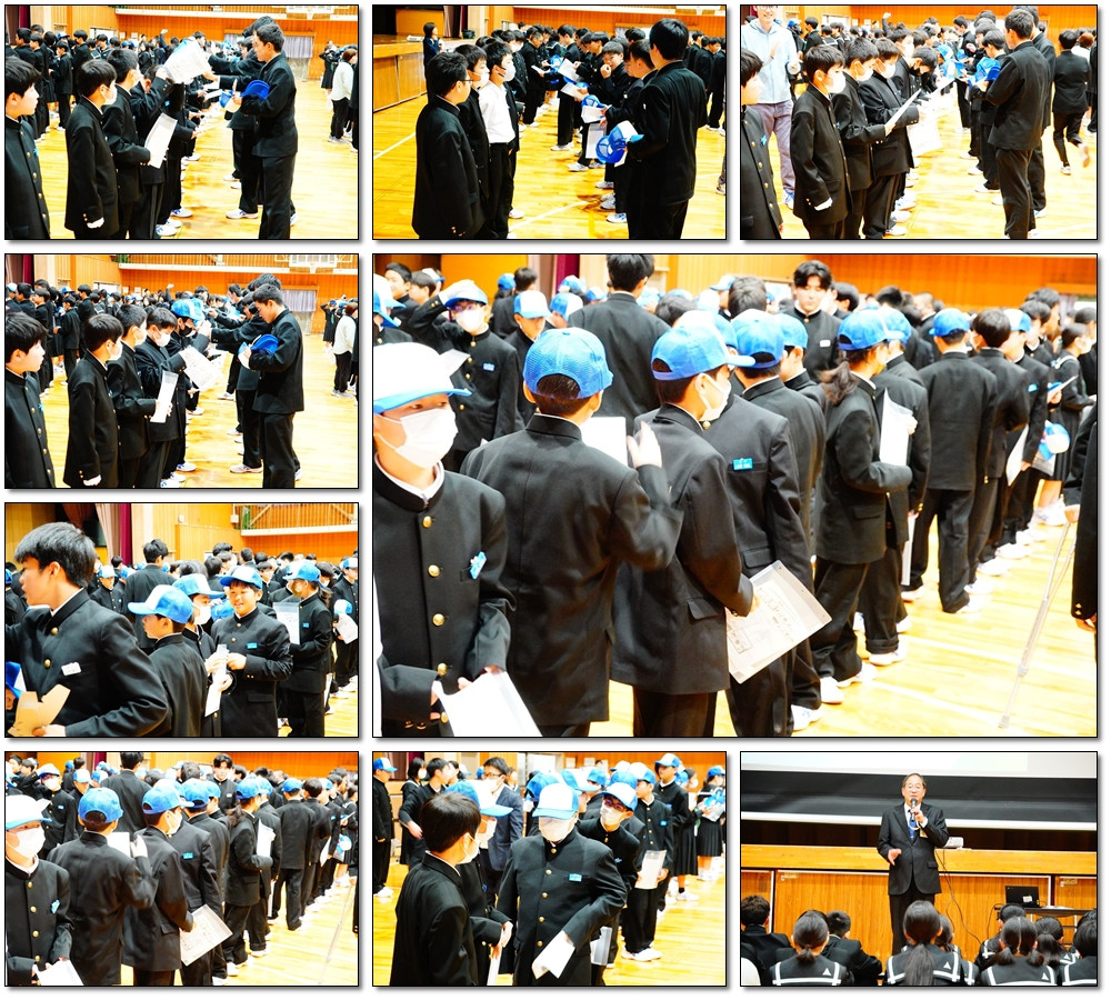 0414　生徒会入会式③