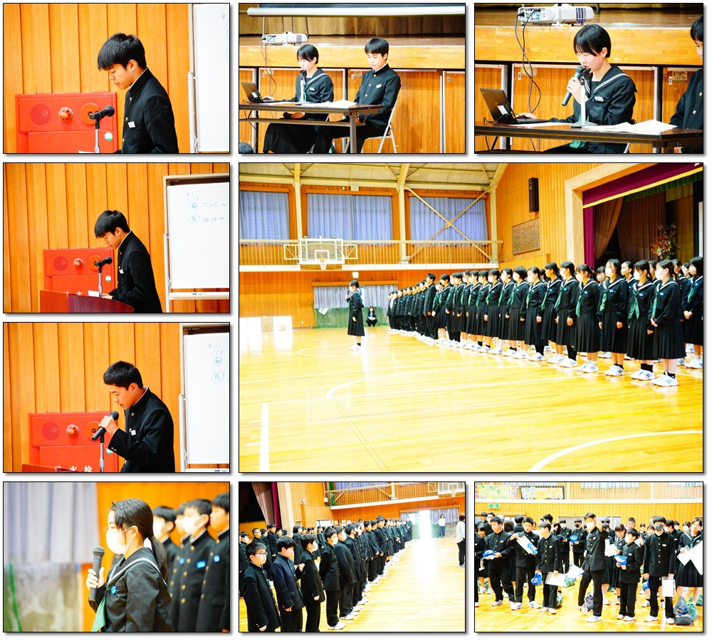 0414　生徒会入会式②