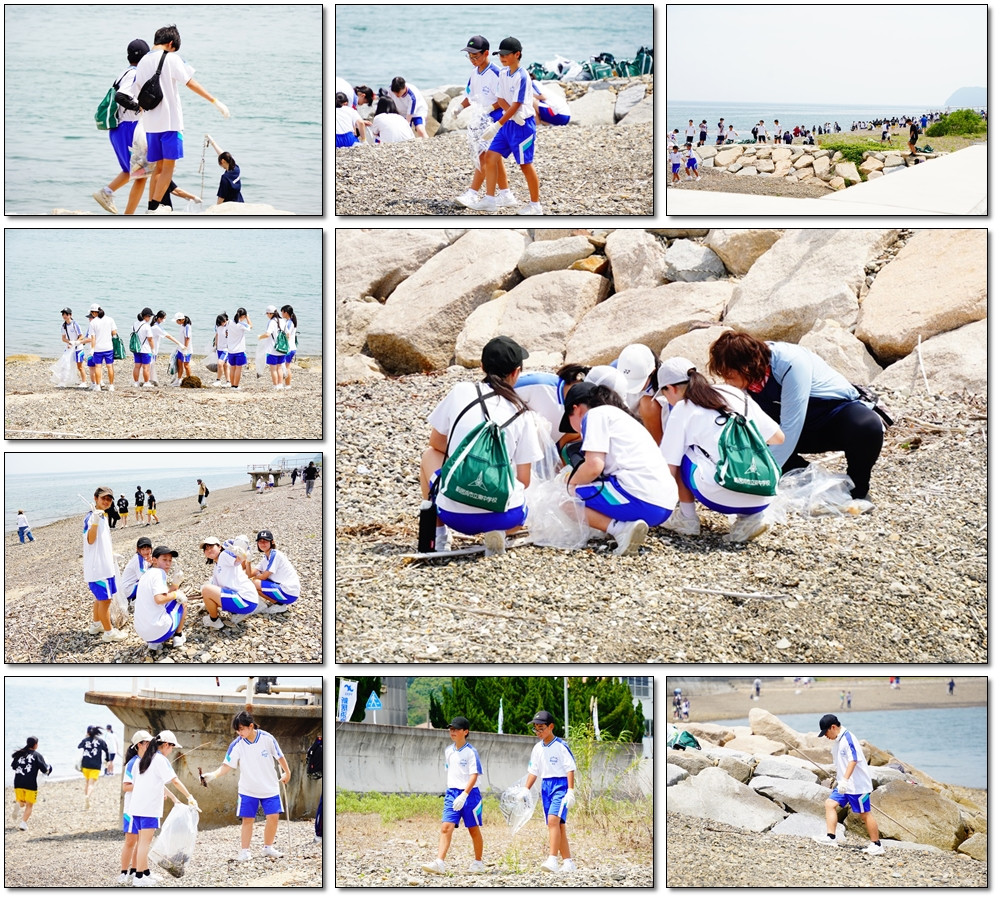 0621 荷内海岸清掃④