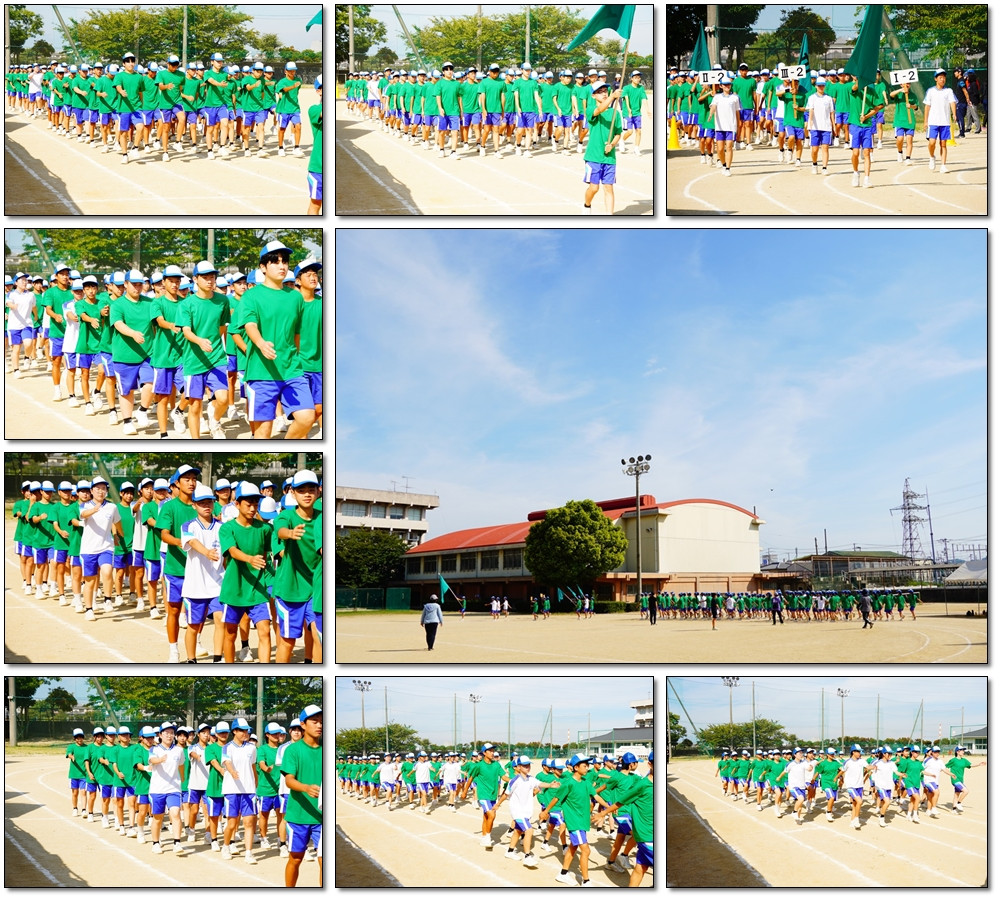 0909　全校練習③