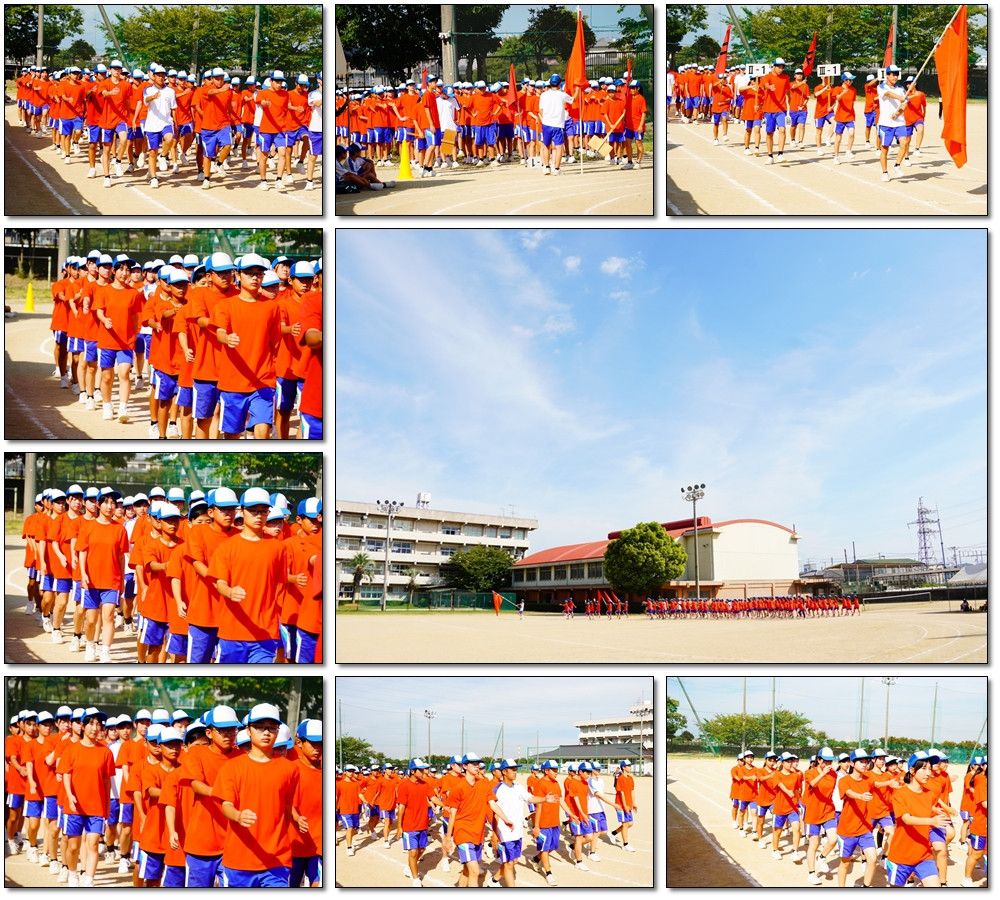 0909　全校練習②