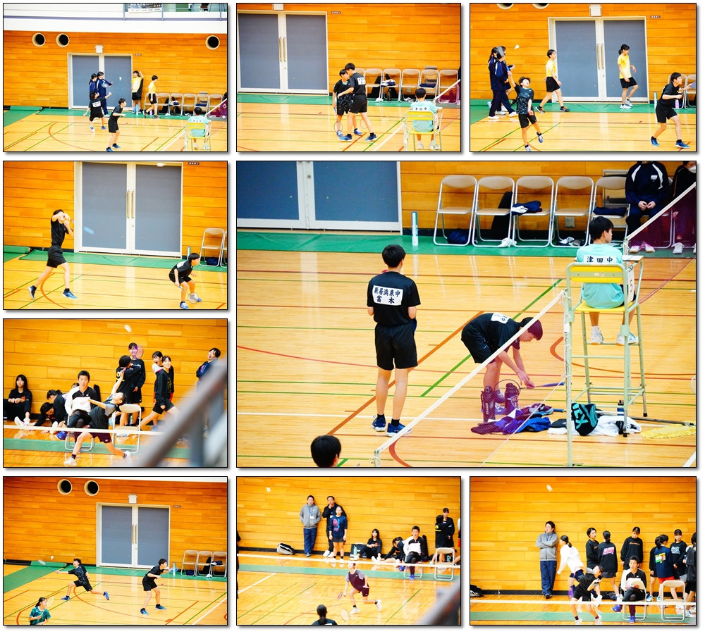 1109 バドミントン②