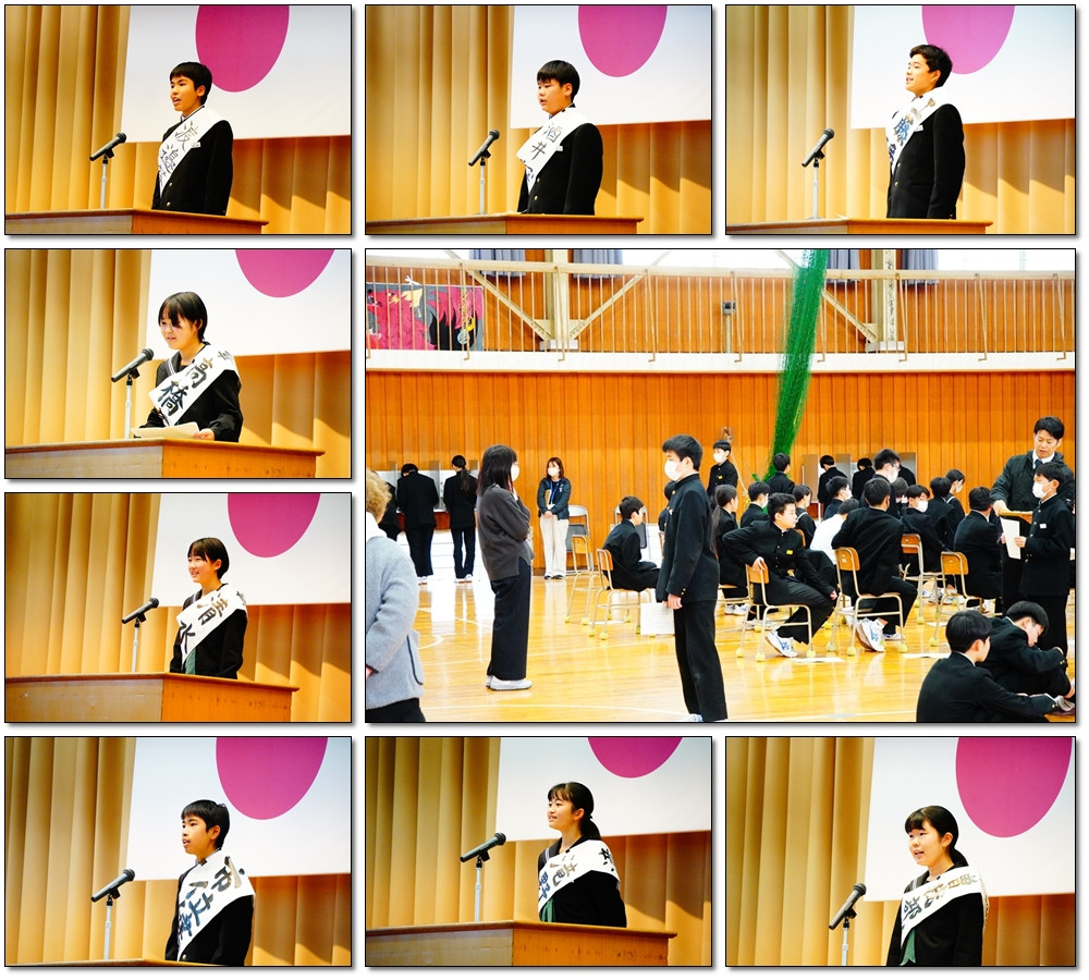 1211　生徒会役員選挙②