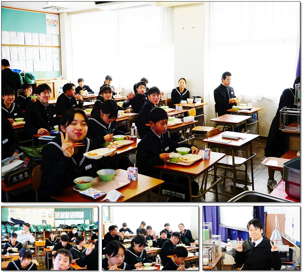 1223　給食風景③