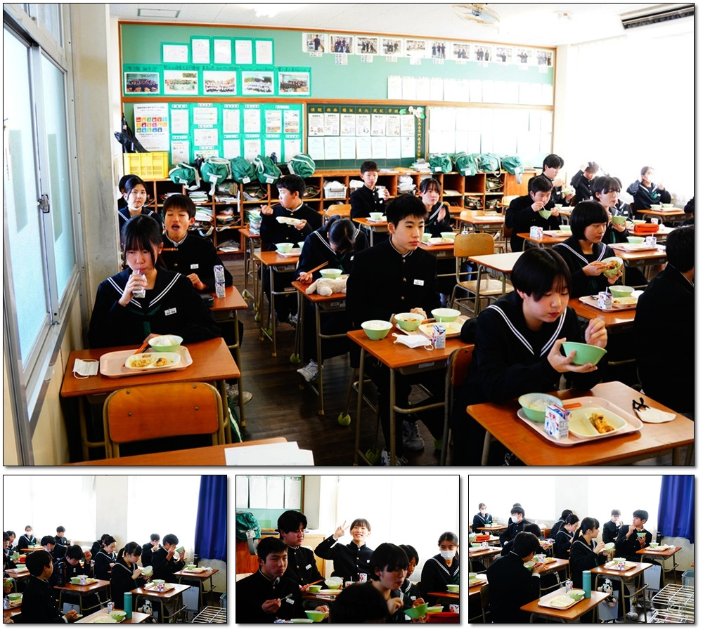 1223　給食風景②