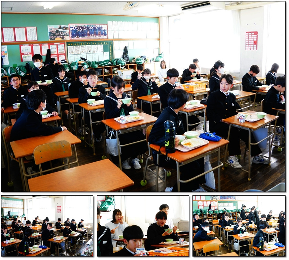 1223　給食風景①