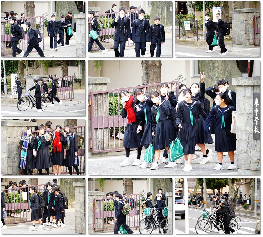 0129　下校風景①