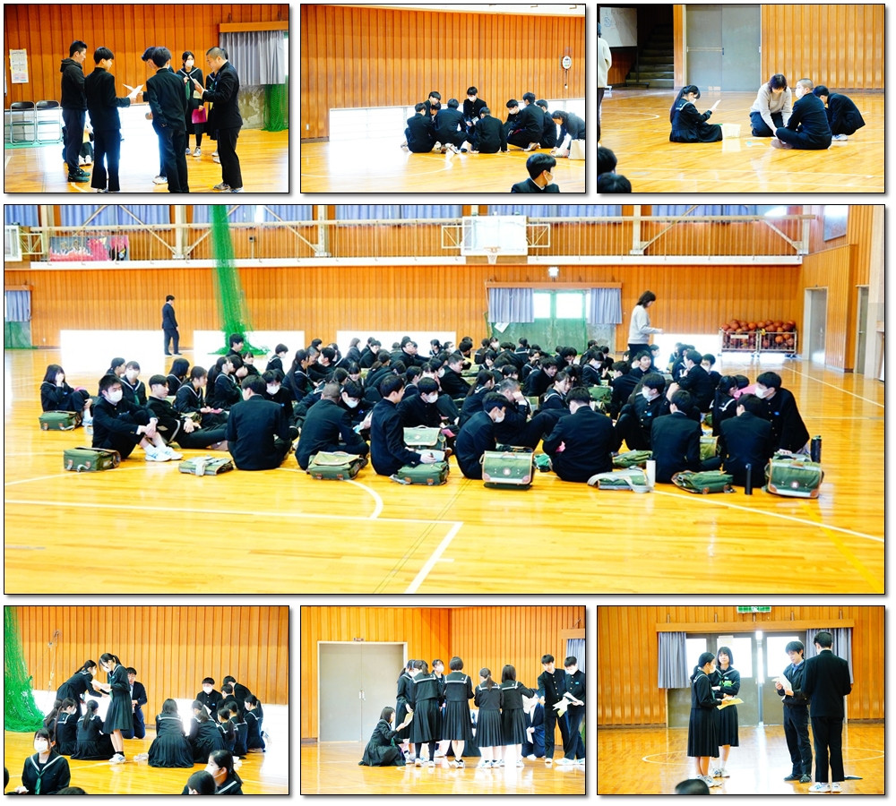 0304　高校入試前日指導