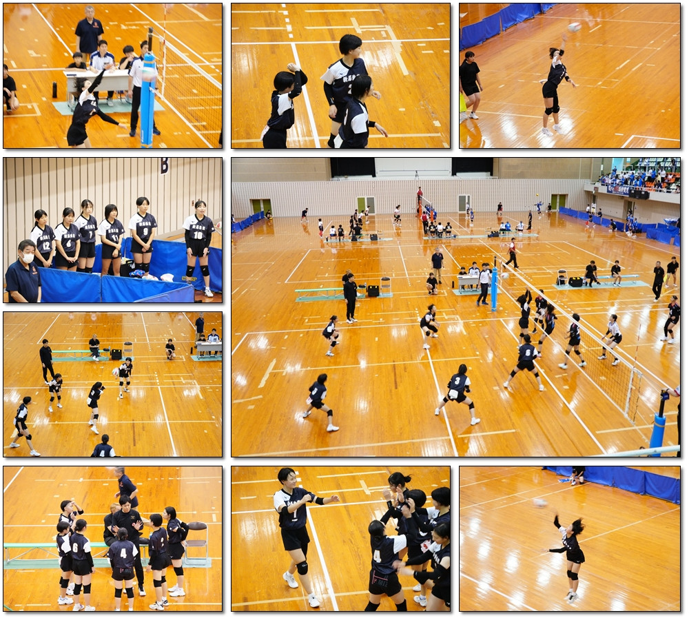 0723　女バレー準決勝①