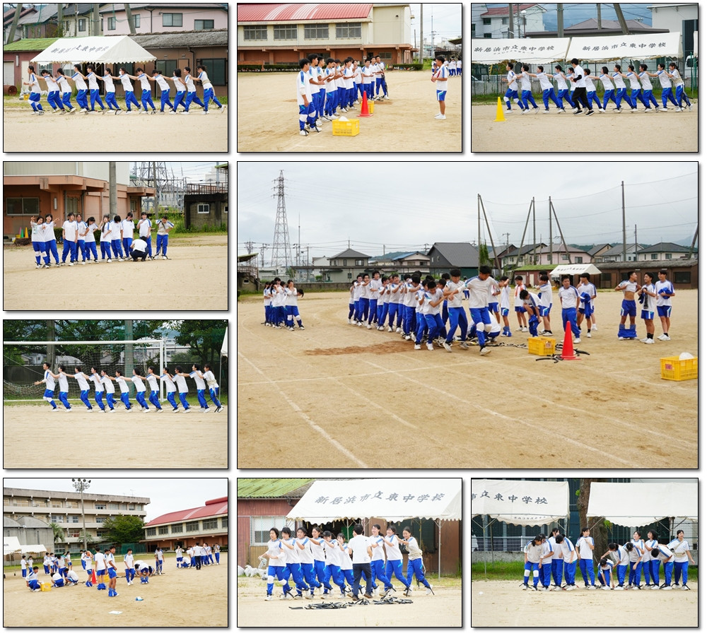 0907　３年学年練習
